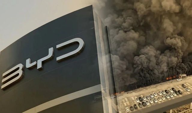 BYD fabrikasında korkutan yangın
