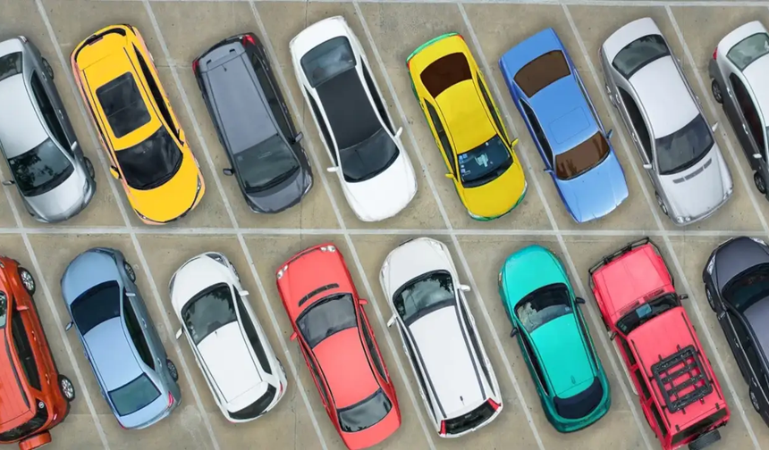 Otomobilde en çok bu renkler tercih edildi...